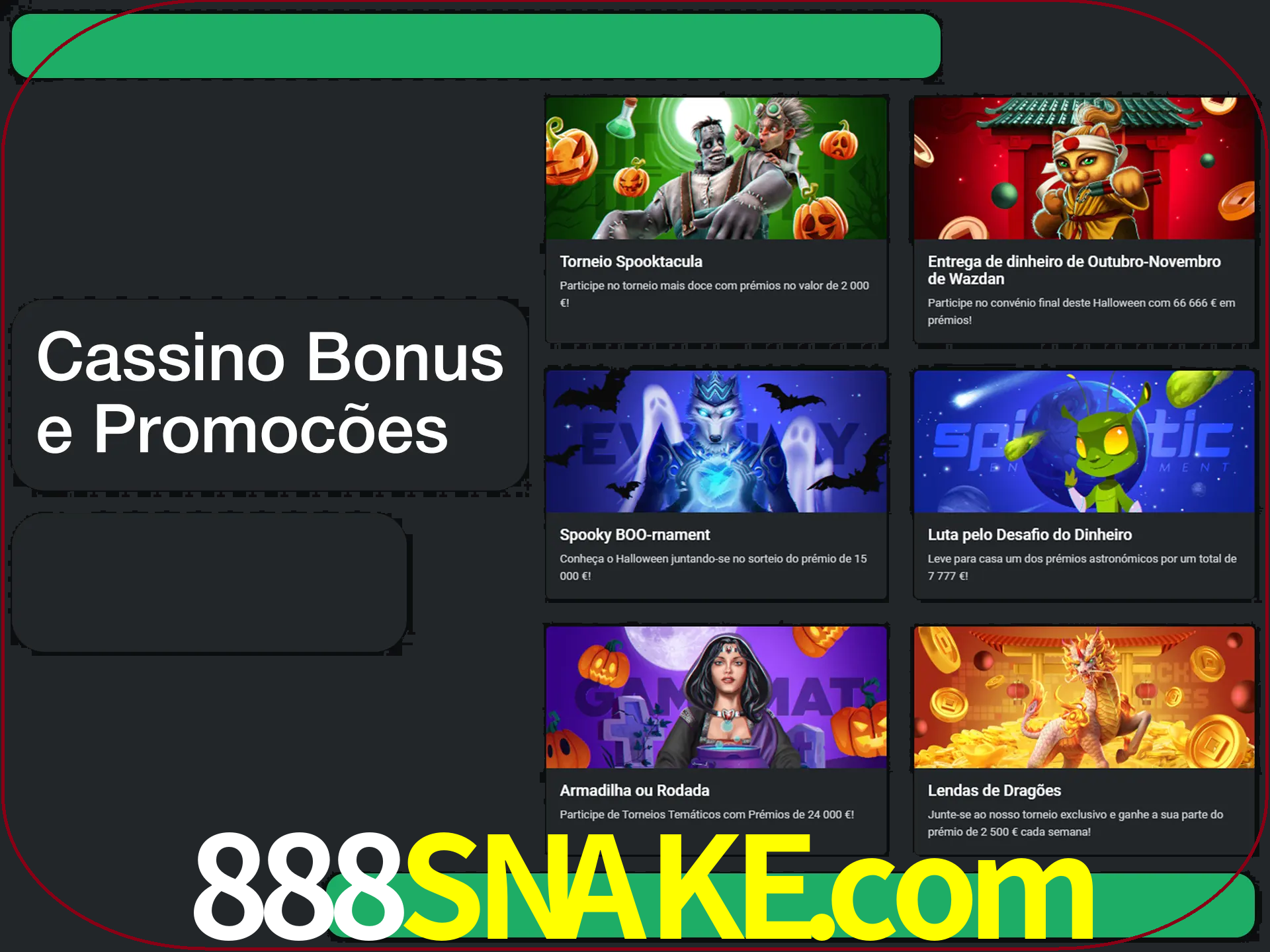 Verifique se há novos bônus de cassino para reivindicar.