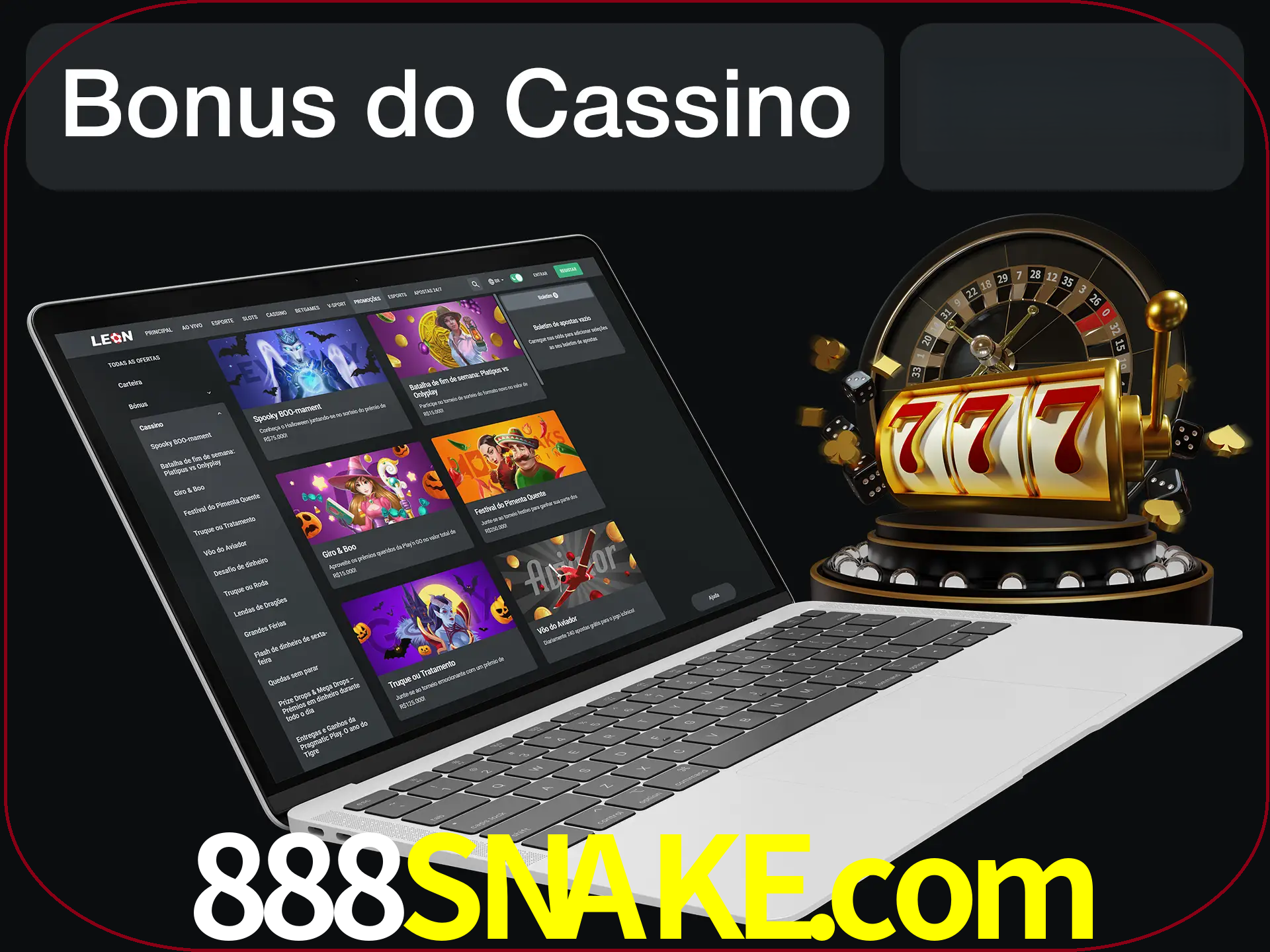 Use o bônus do cassino para começar melhor.