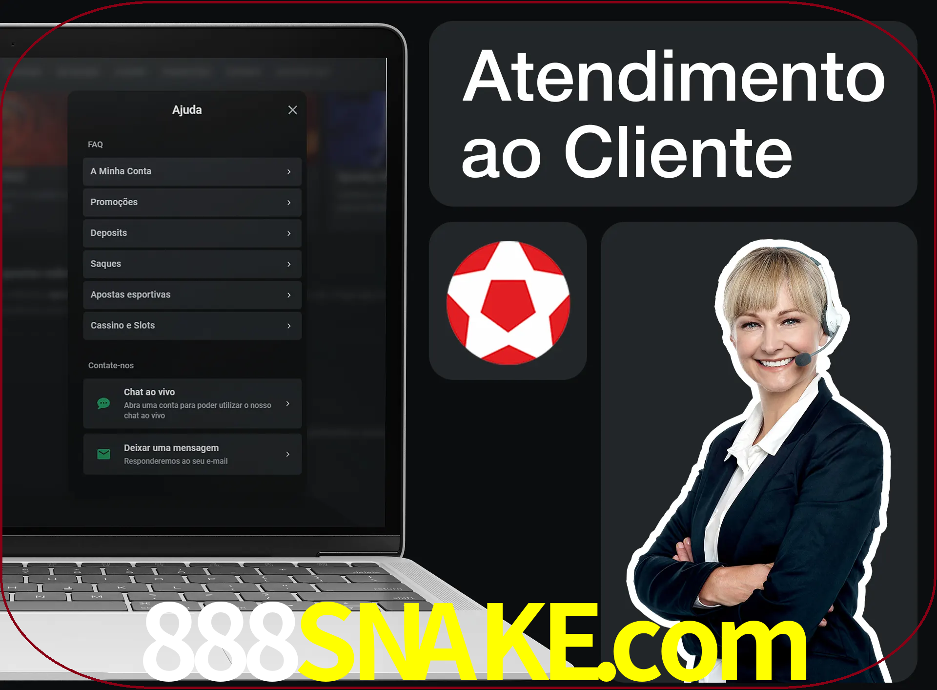 Você pode pedir nosso apoio para ajudar.