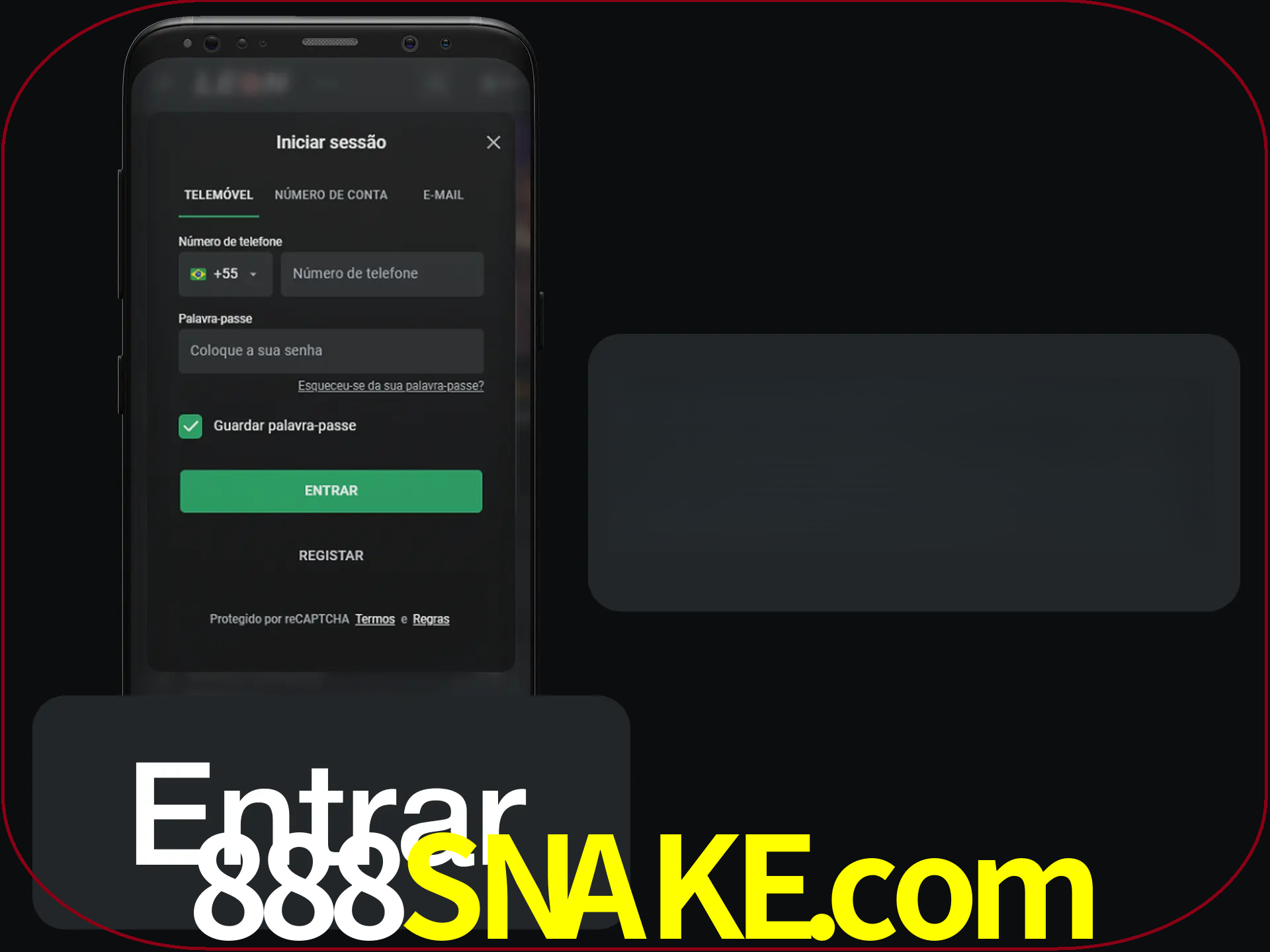 Faça o login para começar a apostar e jogar no cassino.