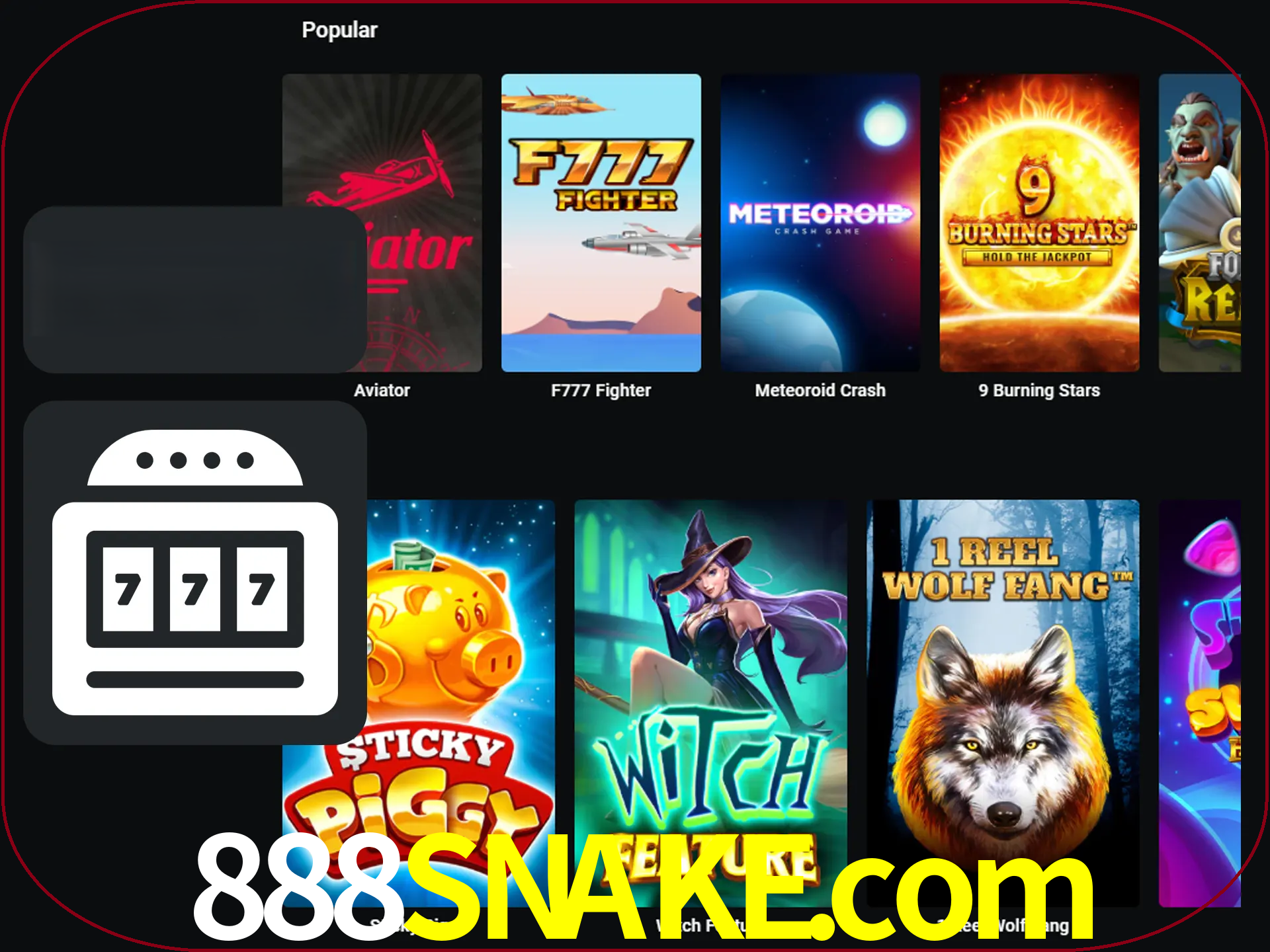 Gire seus slots de dinheiro favoritos.