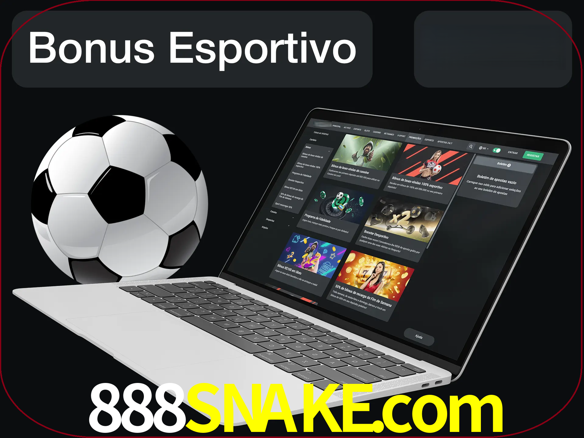 Antes de começar a apostar, use o bônus esportivo.