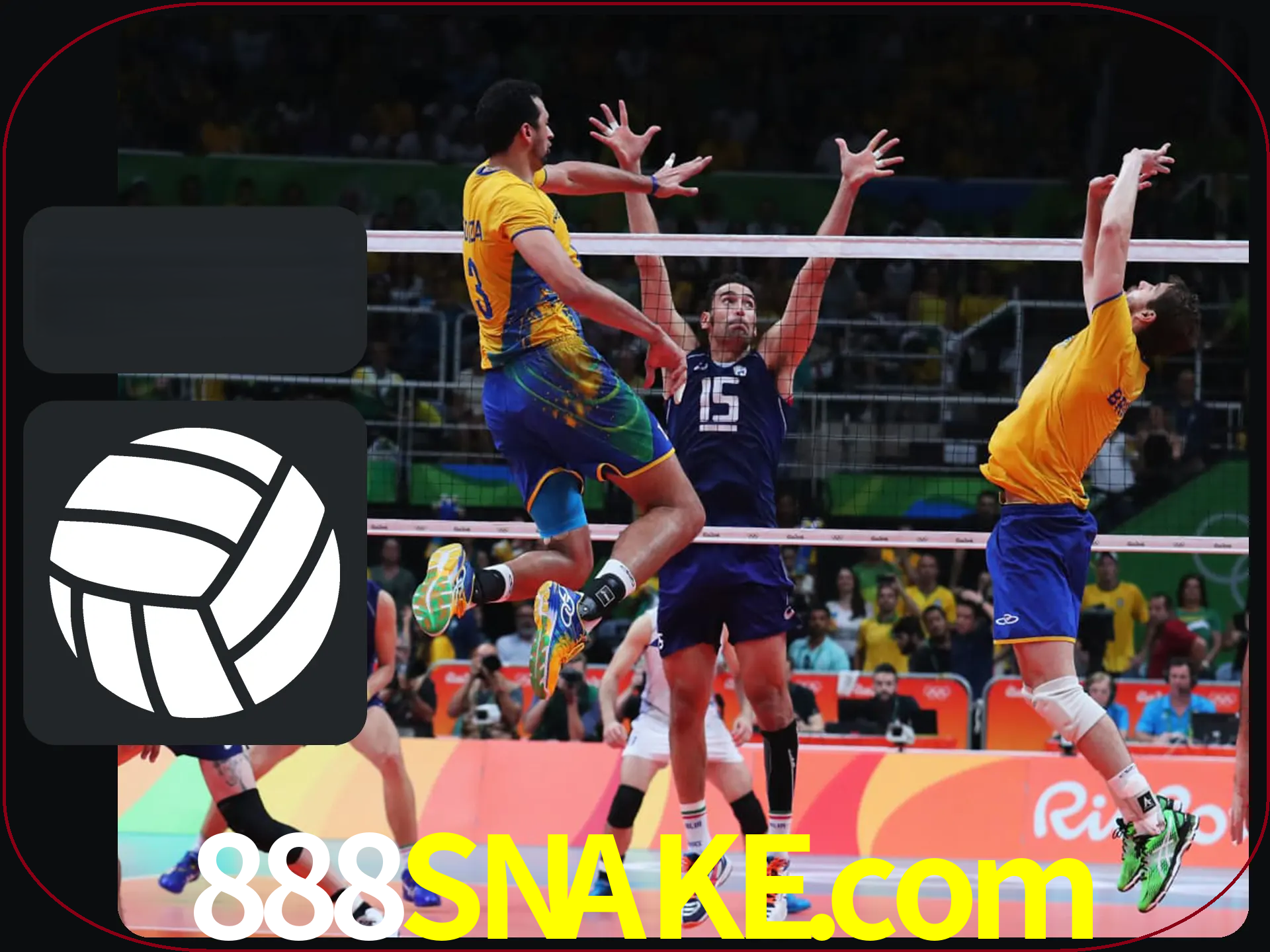 Fazer enormes ganhos apostando nas equipes de vôlei.