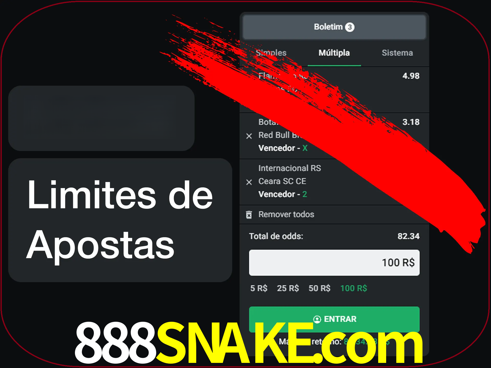 Não faça apostas loucas.